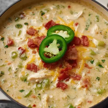 Jalapeno Popper Chicken Soup