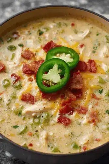 Jalapeno Popper Chicken Soup