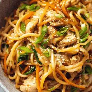 Easy Chicken Lo Mein