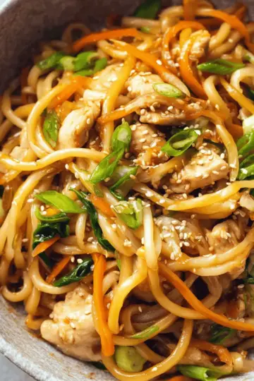 Easy Chicken Lo Mein