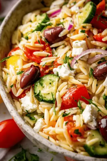 Greek Orzo Salad