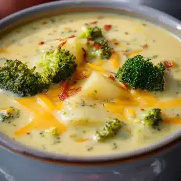 Cheddar Broccoli Potato Soup