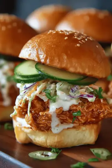 Bang Bang Chicken Sliders