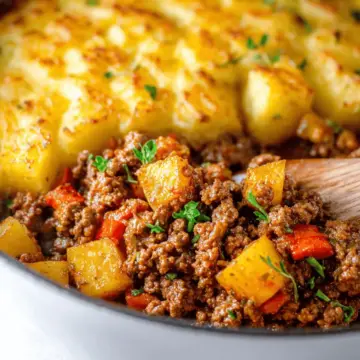 Ground Beef and Potatoes