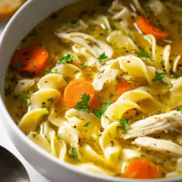 Homemade Chicken Noodle Soup