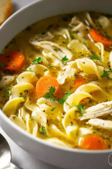 Homemade Chicken Noodle Soup