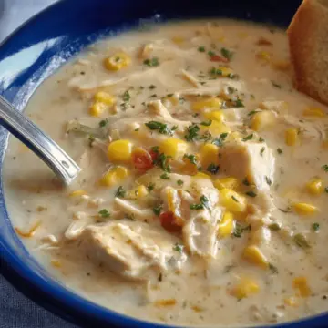 Crock Pot Chicken Corn Chowder