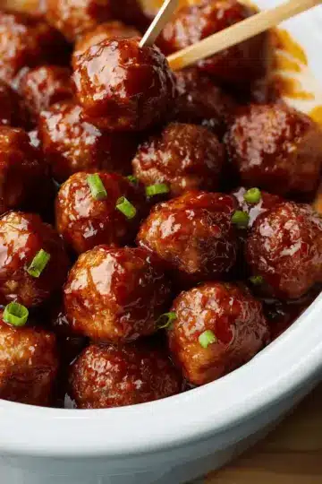 Slow-Cooker Honey-Garlic Meatballs