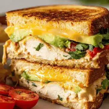 Chipotle Chicken Avocado Melt