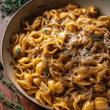 One Pot French Onion Pasta