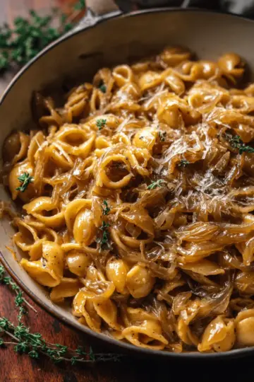One Pot French Onion Pasta