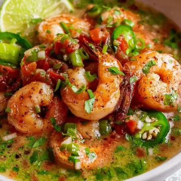 Shrimps in Culichi Salsa