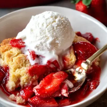 Strawberry Cobbler