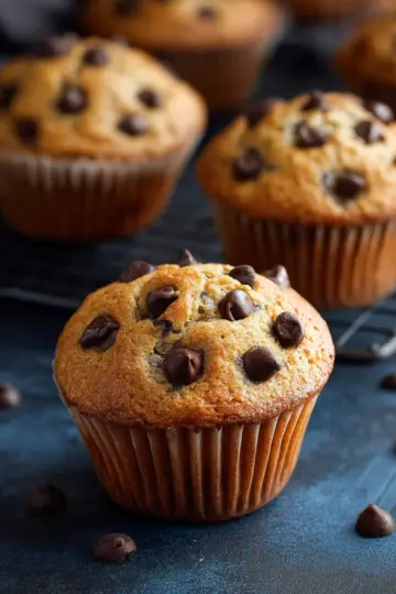 Banana Chocolate Chip Muffins