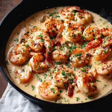 Creamy Garlic Shrimp
