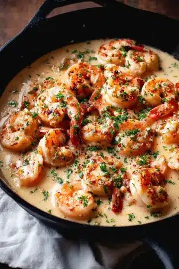Creamy Garlic Shrimp