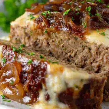 Easy French Onion Meatloaf