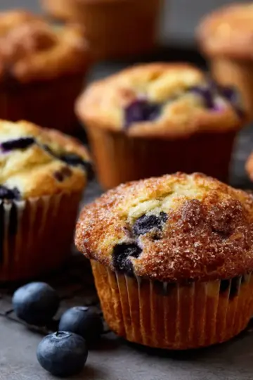 Easy Gluten-Free Blueberry Muffins