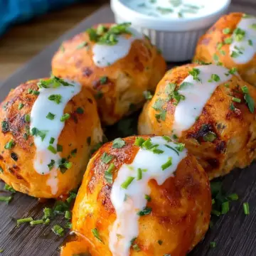 Buffalo Chicken Bombs