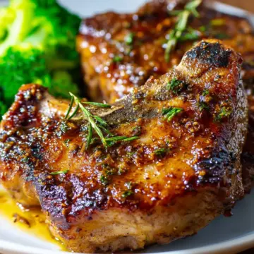 Brown Sugar Garlic Pork Chops
