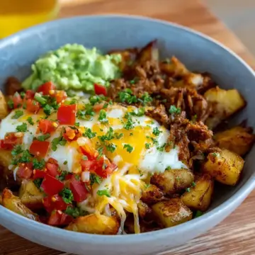 Loaded Potato Taco Bowl