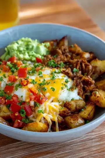 Loaded Potato Taco Bowl