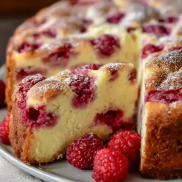 Raspberry Ricotta Cake