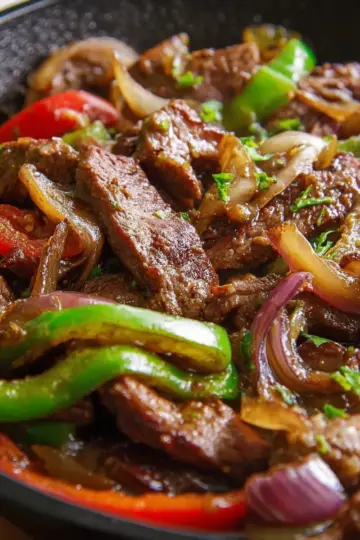 Pepper Steak with Onions