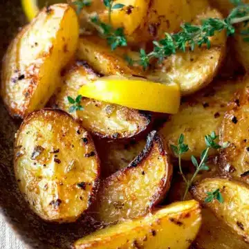 Greek Lemon Potatoes