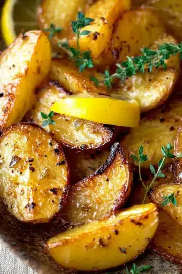 Greek Lemon Potatoes
