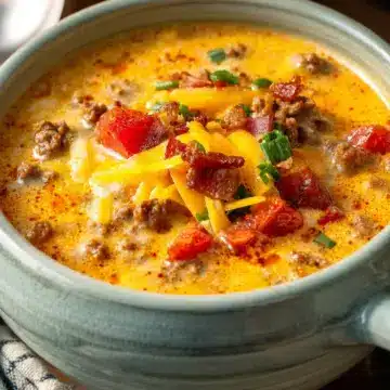 Cheeseburger Soup