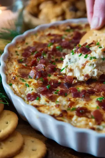Hot Smoked Gouda Bacon Dip