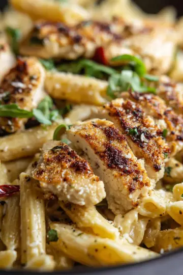 Garlic Parmesan Chicken Pasta