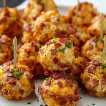 Mini Bacon Ranch Cheeseballs