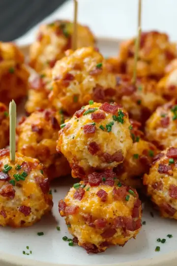 Mini Bacon Ranch Cheeseballs