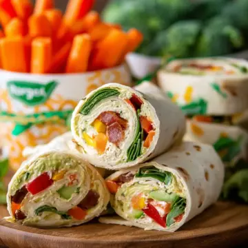 Veggie Tortilla Roll Ups