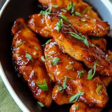 Sticky Chicken Tenders Recipe