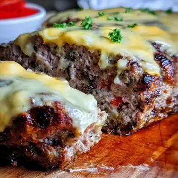 Philly Cheesesteak Meatloaf