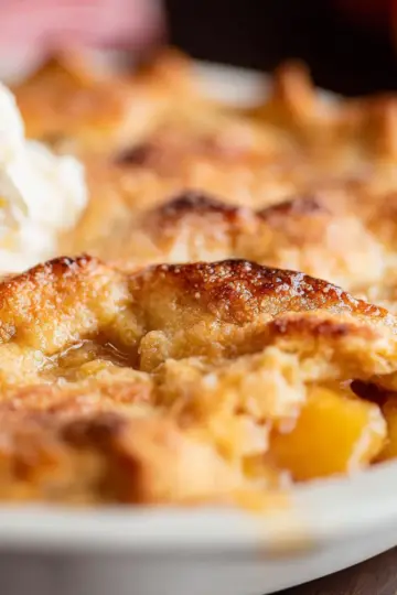 Double Crust Peach Cobbler