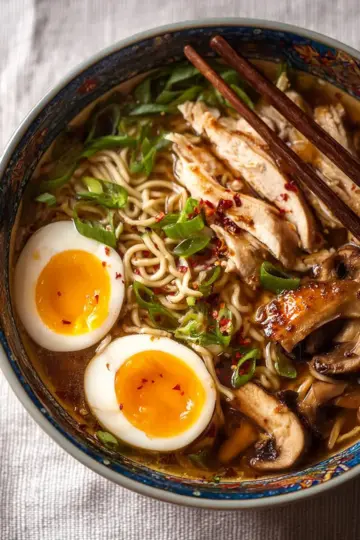 Simple Homemade Chicken Ramen