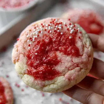 Strawberry Sugar Cookies
