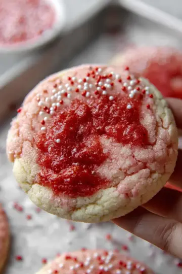 Strawberry Sugar Cookies