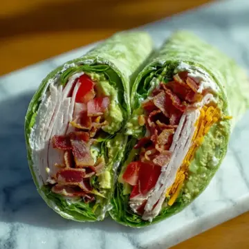 California Turkey Club Wrap
