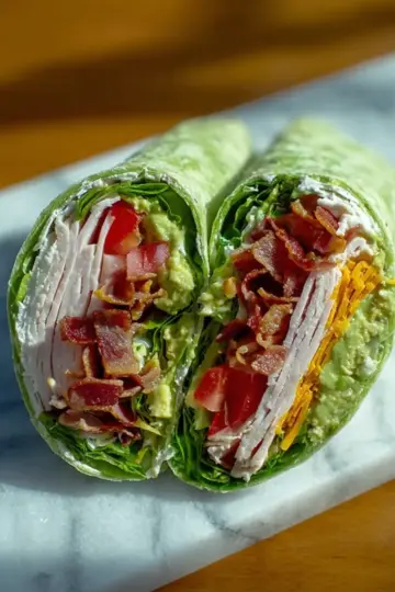California Turkey Club Wrap