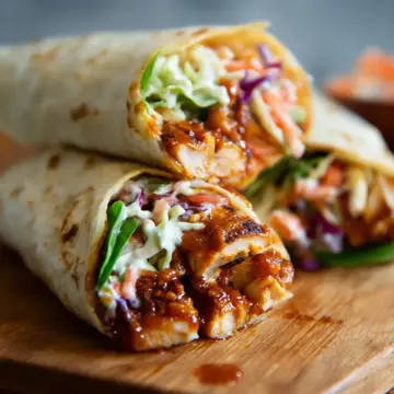 BBQ Chicken Wraps