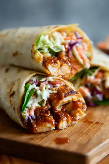 BBQ Chicken Wraps