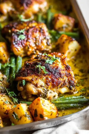 Garlic Butter Chicken Thighs