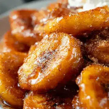 Cinnamon Fried Bananas