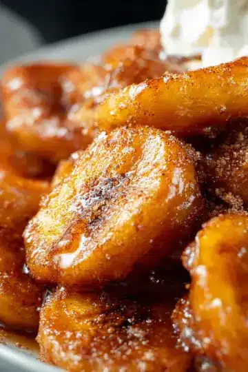 Cinnamon Fried Bananas
