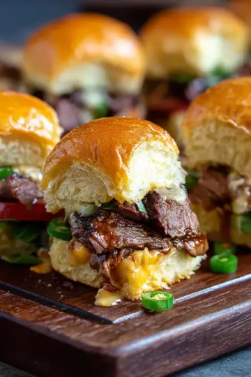 Cowboy Butter Steak Sliders